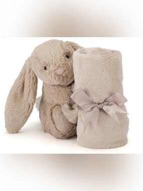 Jellycat Bashful Bunny Soother in Blush NWT
